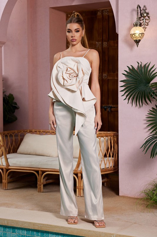 Moët Satin Set – Conjunto Rosé de Alta Costura