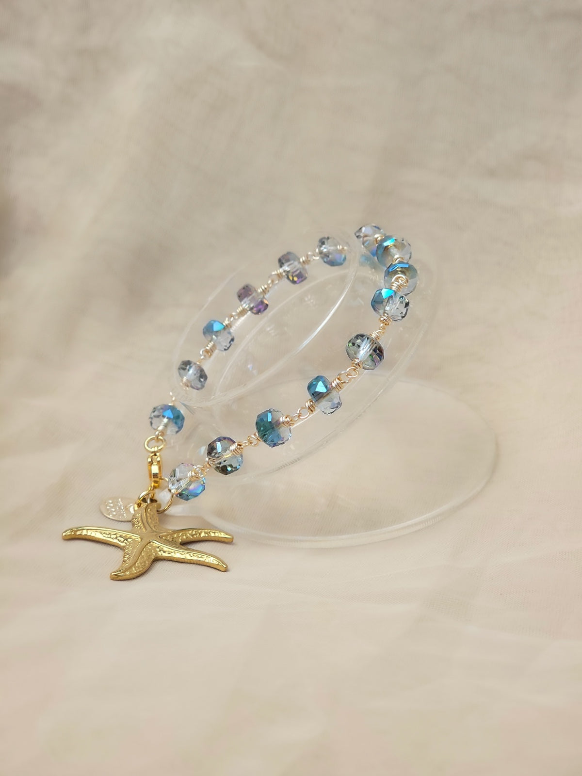 Ocean Whisper – Pulsera con Cristales Austríacos