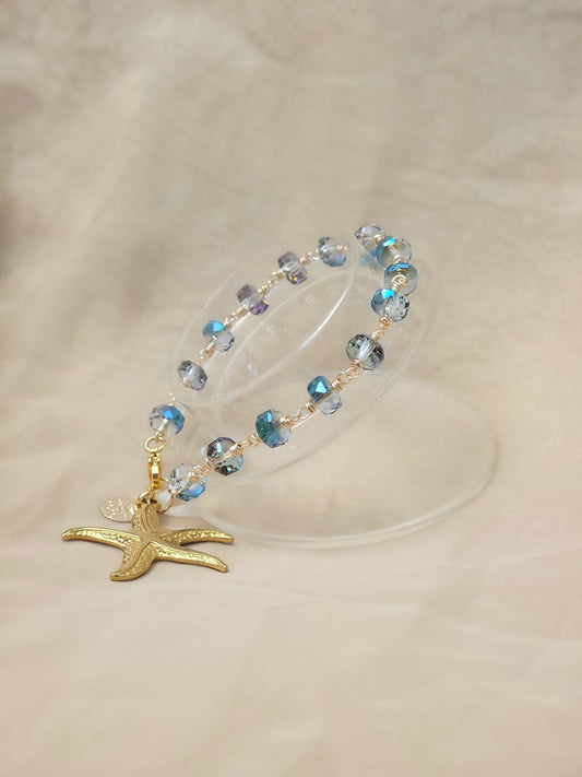 Ocean Whisper – Pulsera con Cristales Austríacos