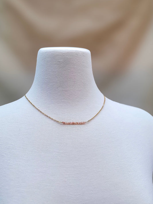 collar delicado sunstone para mujeres elegantes – Trish T CoCo