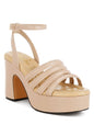 Athla Strappy High Platform Sandals