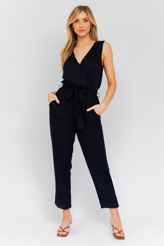 Sleeveless Surplus Jumpsuit