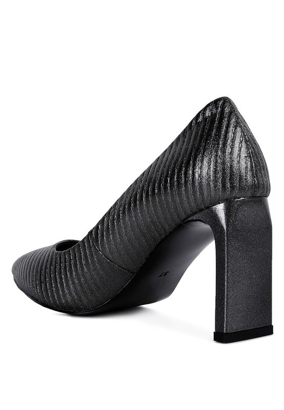 Tickles Italian Block Heel Pumps