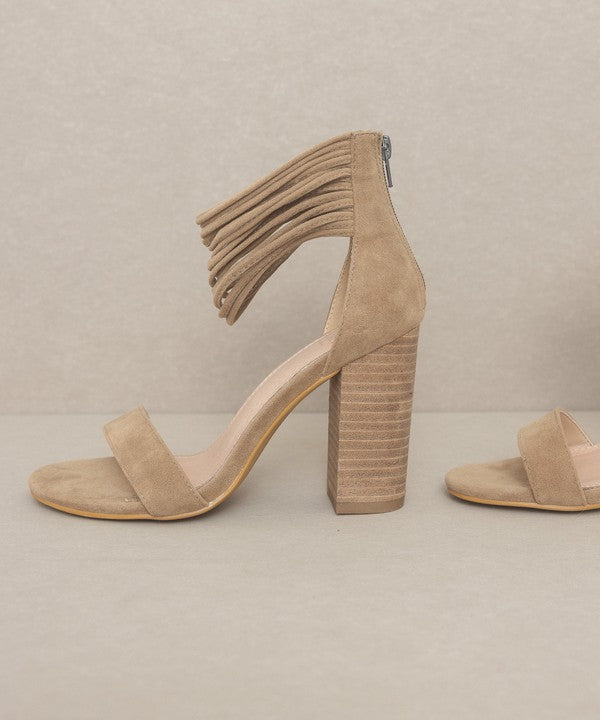 OASIS SOCIETY Blake - Strappy Ankle Wrapped Heel