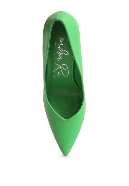 Rarity Point Toe Stiletto Heeled Pumps