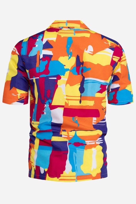 Camisa "Citrus Edge – Print Button Down"