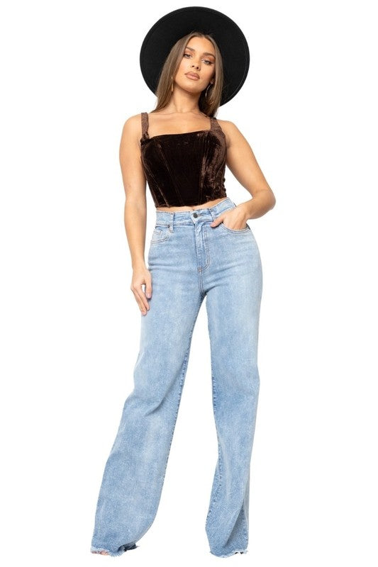 Brooklyn Wide Leg Jean