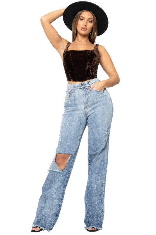 Tyger Wide Leg Jean