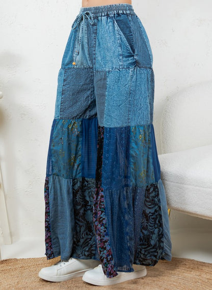 Western Dream – Patchwork Boho Denim