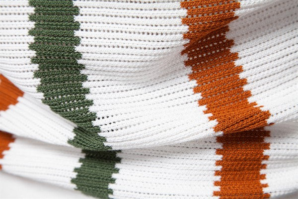 Camisa "Retro Stripe Knit Polo"