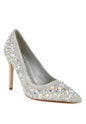 Iceout Diamante & Rhinestone Embellishments Pumps