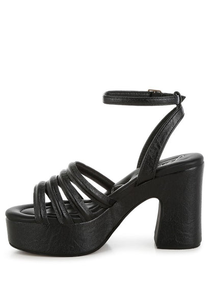 Athla Strappy High Platform Sandals