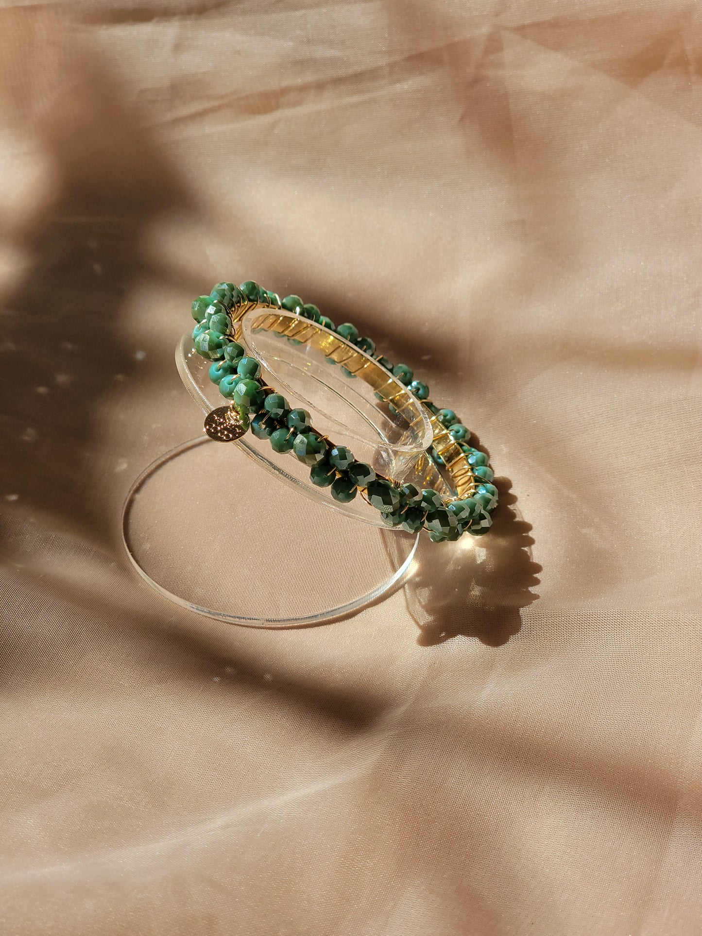 Emerald Glow Bangle