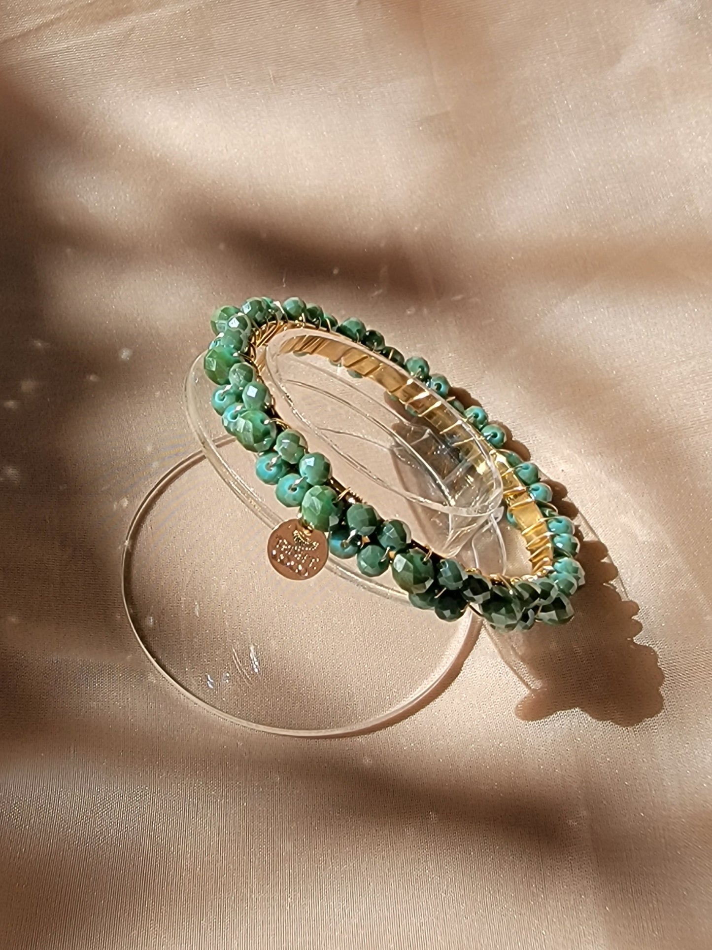 Emerald Glow Bangle