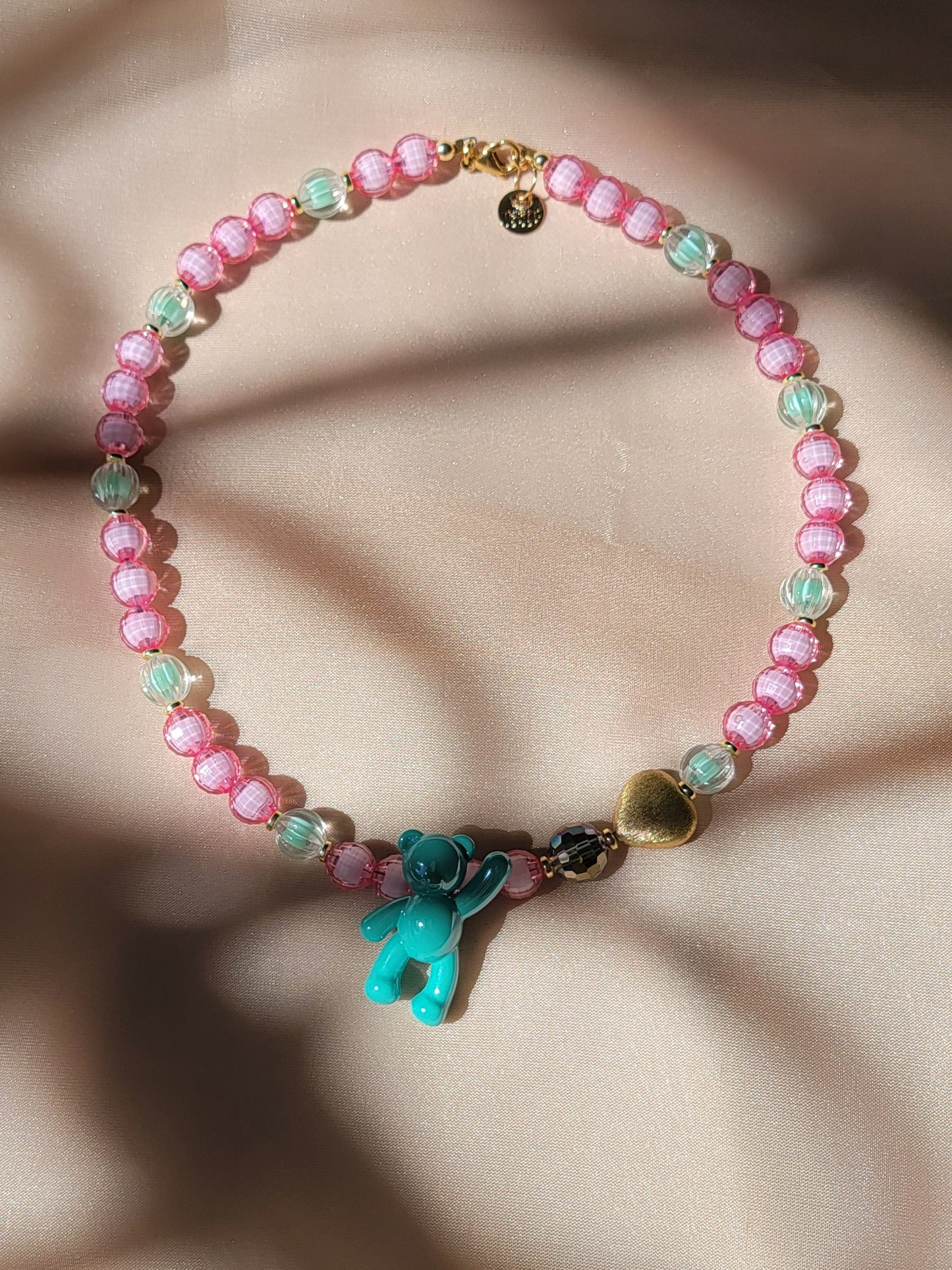 Pink Hug  Necklace