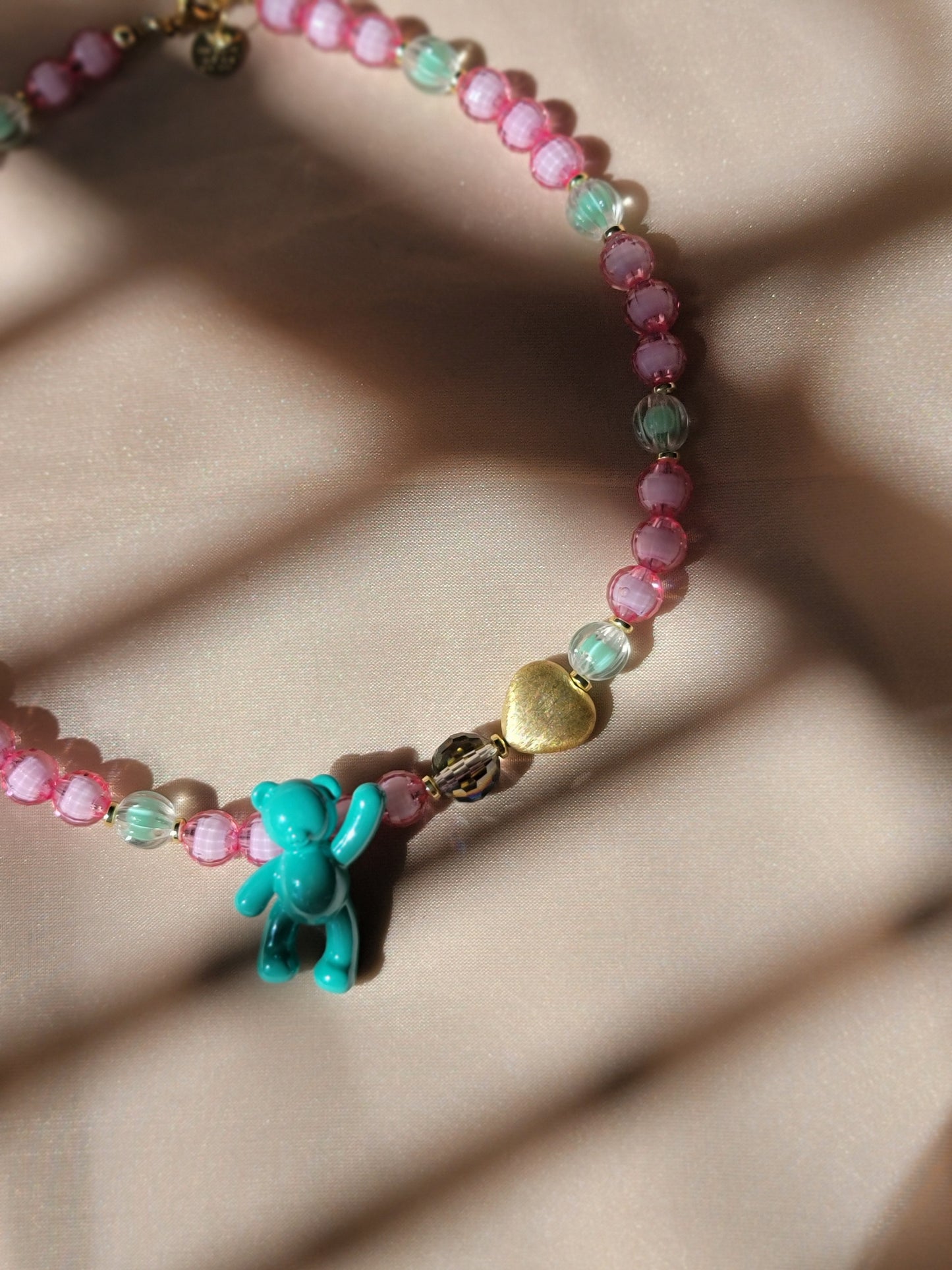 Pink Hug  Necklace